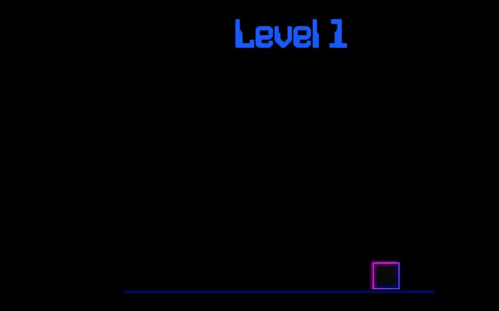 Neon Square Rush