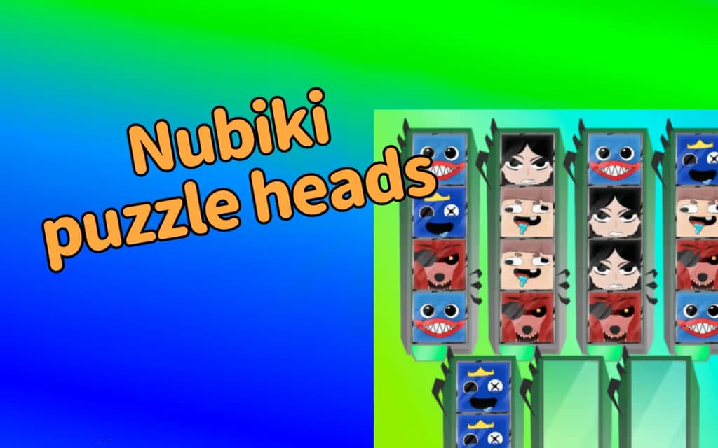 Nubiki Puzzle Heads