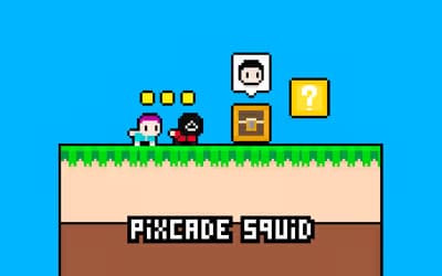 Pixcade Squid
