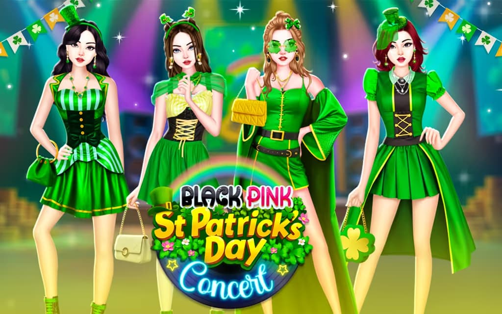 Black Pink St.Patricks day Concert