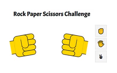 Rock Paper Scissors Challenge