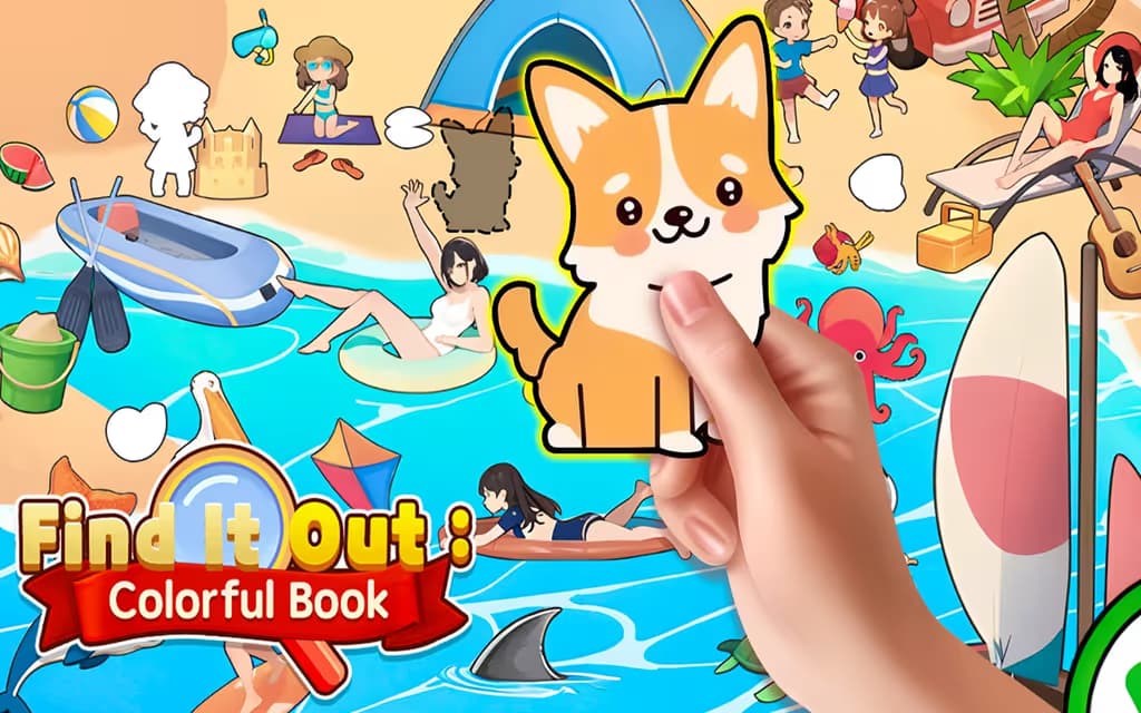 Find It Out Colorful Book
