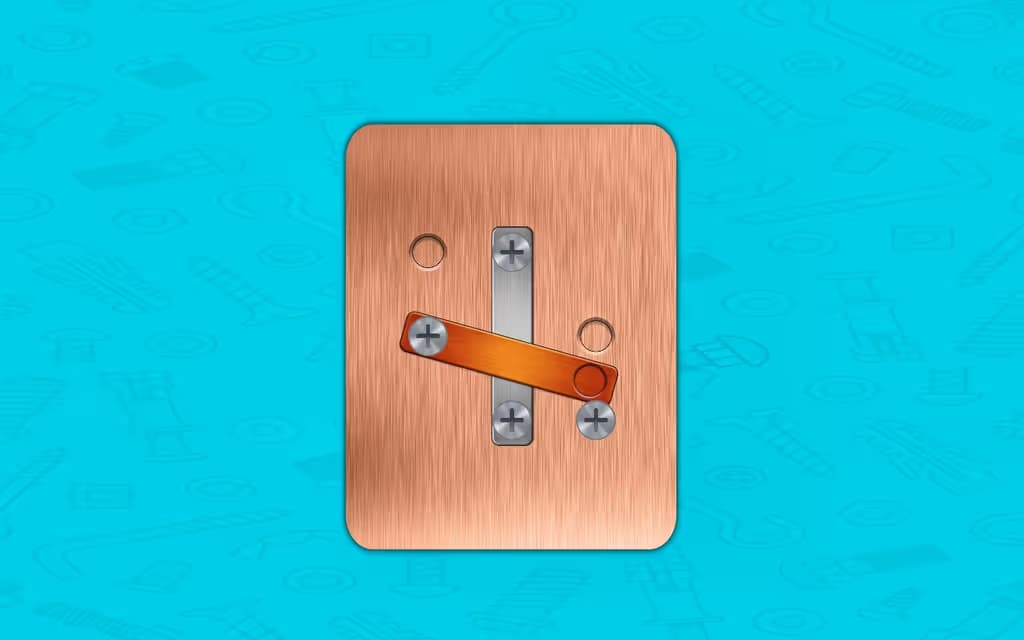 Nut & Bolt Steel Screw Puzzle