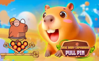 Save Baby Capybaras - Pull Pin